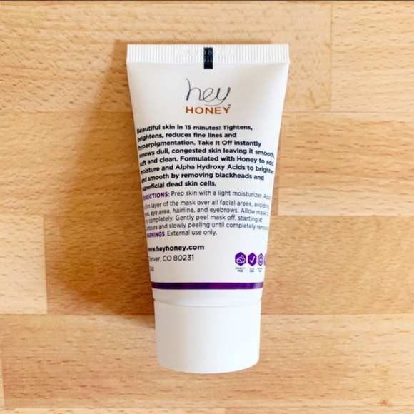 NWT Hey Honey Exfoliating Honey Peel Off Mask - Picture 3 of 7